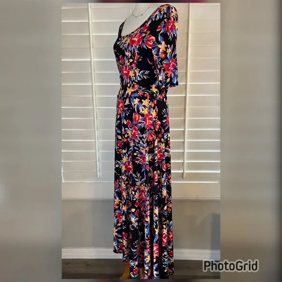 🖤LULAROE • “Ana” Maxi Dress (XL/fits 14-16) - Picture 6 of 16